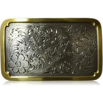 Nocona - Hebilla de cinturón - para hombre Silber- Goldfarben