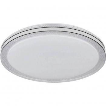Plafoniera LED Veleno Blanca Ø 49 cm Efecto Purpurina