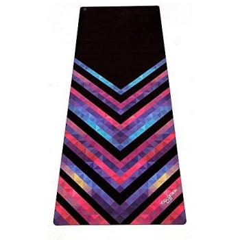 La Colchoneta de Yoga Combo 1.5mm. Lujoso, Antideslizante, Super Plegable. Colchoneta/Toalla Diseñada con Mayor Agarre Cuando Sudas! Lavable a Máquina, Ecológica. Ideal para Hot Yoga, Bikram, Ashtanga, Pilates.