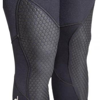 Beuchat Pantalones de Pesca Submarina Espadon 7 mm, Mono Negro para Hombre, Talla Large