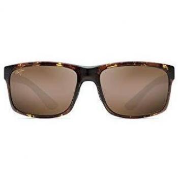 Maui Jim Pokowai Arch Sunglasses - H439-15T, Brown/Havana, Unisex, Sizes: 60 MM, 58 MM