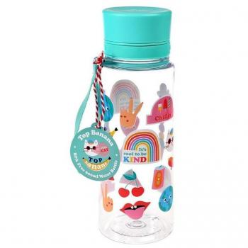 Rex London Top Banana 600ml BPA Free Plastic Kids Water Bottle