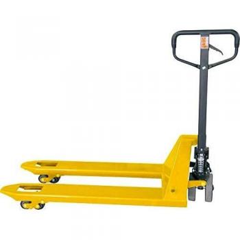 Transpaleta Neutra 2500 kg PUR/PUR Amarilla, Montada