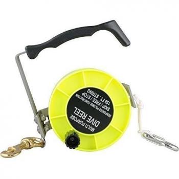 Storm Scuba Divers Sport Dive Reel - Stainless Steel - 150 ft