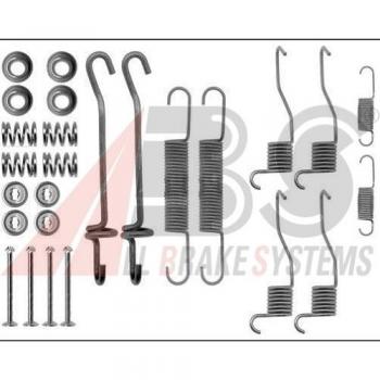 Juego de accesorios, zapatas de freno A.B.S. 0639Q