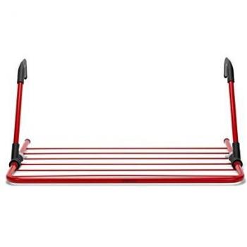 Brabantia Tendedero para Colgar, Acero Inoxidable, Rojo, 68 x 44 x 3.5 cm