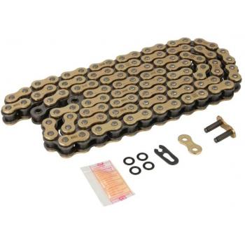 Cadena DID 520VX3G&B106FB - Cadena de motocicleta, tipo 520, con eslabones reforzados, compatible con motos de alta potencia, resistente a la corrosión y al desgaste, diseñada para un rendimiento