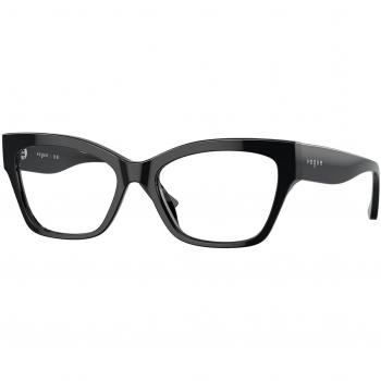 Vogue Eyewear VO5523F Asian Fit W44 Armazones para Mujer Negros
