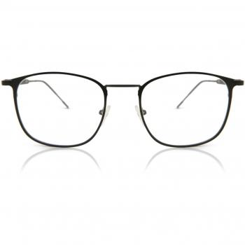 Cuadrado Montuta Completa Metal Negro Armazones para Hombre - Gafas Anti-Azules - SmartBuy Collection