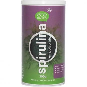 Eco Basics Spirulina en Polvo Bio 200 Gramos