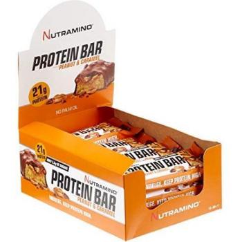 Nutramino Barra de Nutrición de Proteínas - 12 Unidades