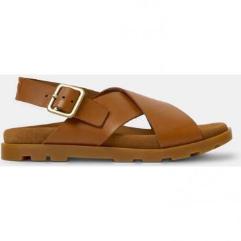 CAMPER Brutus Sandal - Sandals for Girls - Brown, size 35, Smooth leather; CAMPER Brutus Sandal - Sandals for Girls - Brown, size 3, Smooth leather