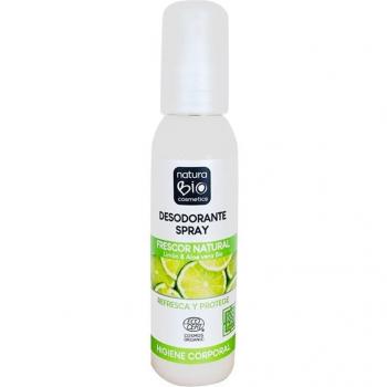Naturabio Cosmetics Desodorante Frescor Natural Limón-Aloe Spray 100 ml