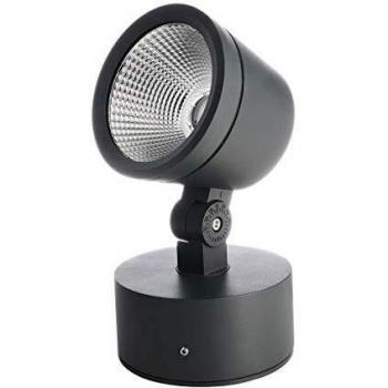 Proyector LED Colt 15W IP65 Regulable Luz Ajustable 3000K Schwarzgrau RAL 7021