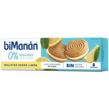 Bimanan Galletas 0% Azúcares Añadidos, 8 Unidades