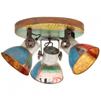 Lámpara de Techo Industrial Multicolor 25 W E27 42x25 cm