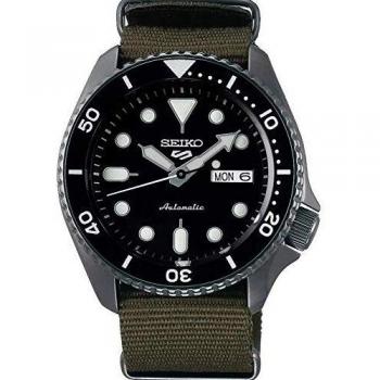 Seiko Men's Analogue Automatic Watch with Cloth Strap SRPD65K4