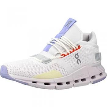 Cloudnova Textile Women's Low-Top Sneakers - White Glacier Edition