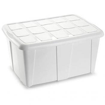 Caja de Almacenamiento Blanca 60 Litros Sin Ruedas PLASTIC FORTE