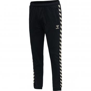 Pantalones de mujer Hummel Lmove Classics - Pantalones deportivos, material ligero y transpirable, diseño clásico, cintura elástica con cordón ajustable, bolsillos laterales, logo de Hummel en la pierna