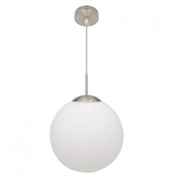 Colgante Astro 1xe27 Blanco/Niquel Regx30x30 Cm
