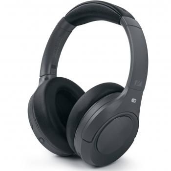 Muse M-295 Wireless Over-Ear Headphones with ANC, Bluetooth, Microphone, and 60h Battery Life - Black