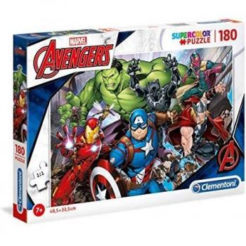 Rompecabezas de 180 Piezas Avengers Marvel de Clementoni