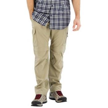 Pantalón convertible Columbia Silver Ridge Utility 36 Beige Marrón Claro