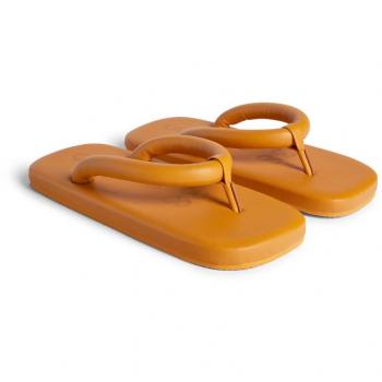 CAMPERLAB Hastalavista Sandals for Women - Orange, Size 40, Smooth Leather