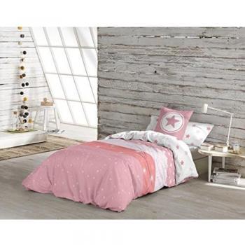 COOL KIDS Funda nórdica Reversible Indigo Rosa Cama 105 cm