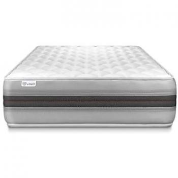 Colchón Vitalit Espuma Viscoelástica 80 x 190 cm, Grosor 25 cm, 5 Zonas de Confort