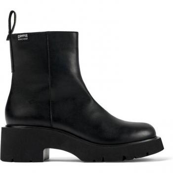 Botines de mujer Camper Milah en piel negra
