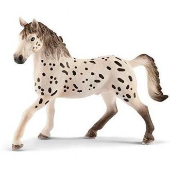 Schleich- Figura Caballo Semental Knabstrupper, 11,90 cm.
