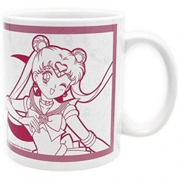 ABYstyle Sailor Moon and Luna Taza Cerámico, Multicolor