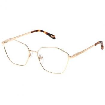 Just Cavalli VJC073 Prescription Glasses - Shiny Rose Gold, Unisex, Size 56 MM