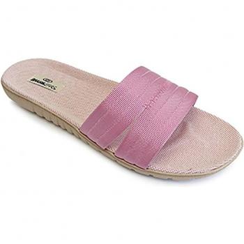 Sandalias de mujer estilo trenzado con pala y suela de goma