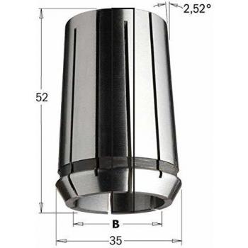 Pinza Elástica DIN-6388 (35x52 mm, Diámetro 5 mm)