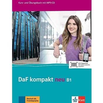 DaF kompakt neu b1, libro del alumno y libro de ejercicios: Kurs- und Ubungsbuch B1 mit MP3-CD