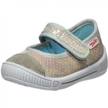 SuperfitBULLY - pantuflas sin forro Niñas
, color Plateado, talla 18