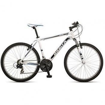 Orbita SPRINTLINE 26 - Bicicleta BTT de montaña para hombre, 21 velocidades, cuadro 15'' aluminio, frenos V-Brake, blanco,