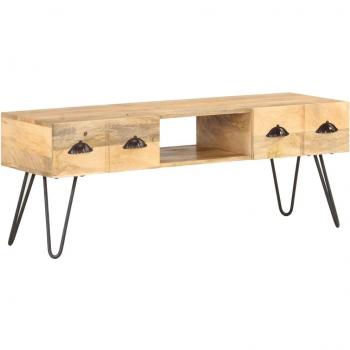 vidaXL TV Cabinet 120x35x45 cm Solid Mango Wood