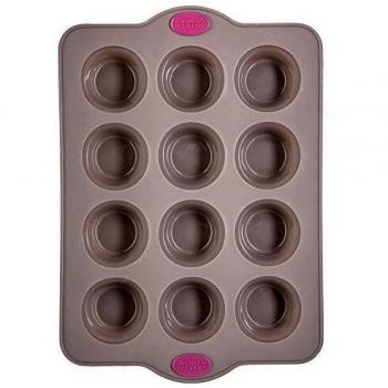 Molde para 12 muffins 33x23,5x3,5cm