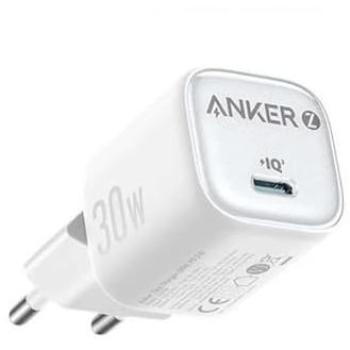 Cargador de Pared Anker Zolo 30W USB-C Carga Rápida Negro