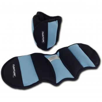Tunturi 14TUSFU002 Lastres de Tobillos, Unisex Adulto, Negro, 2 x 1.5 kg