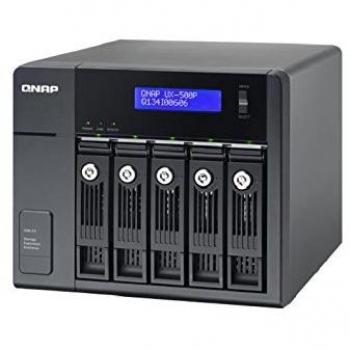 QNAP UX-500P 5 Bay Económico RAID gabinete de expansión de almacenamiento conectado a red Turbo