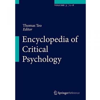 Encyclopedia of Critical Psychology