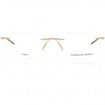 Porsche Design P8362 B Gafas Recetadas para Hombre Dorados 55 Lentes