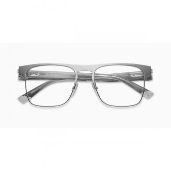 Etnia Barcelona Triton SLGY Men's Eyeglasses Silver Size 55 - Blue Light Block Available (Frame Only)