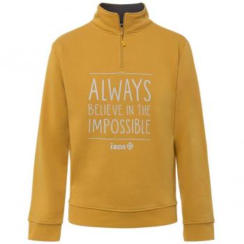 Izas Saud Sudadera, Hombre, Miel Claro / Gris, 2XL