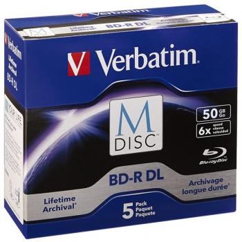 Verbatim M-Disc BD-R DL 50 GB 5 Pieza